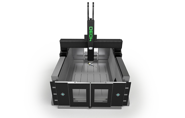 Router CNC com 5 Eixos
