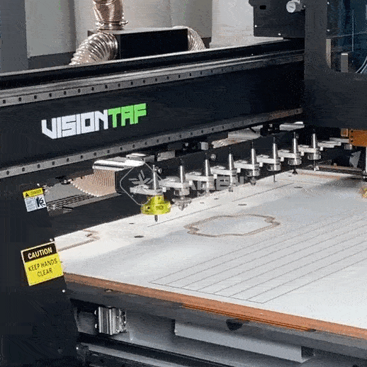 corte de móveis com router cnc para marcenaria