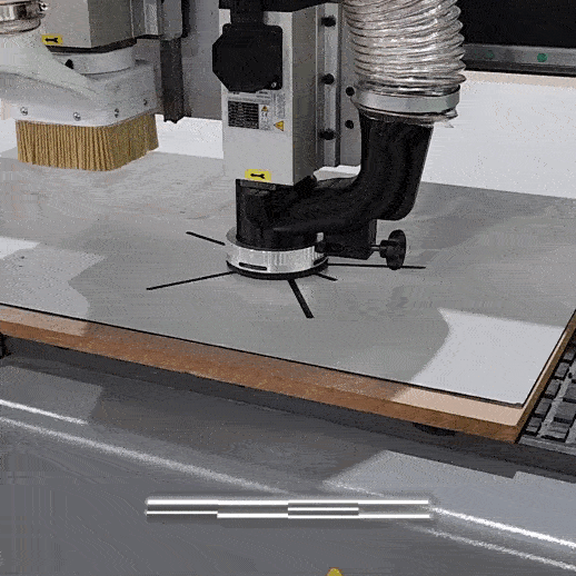 abeçote de furação em funcionamento - BRAVUS TAF 2H - RAIZEN MACHINE