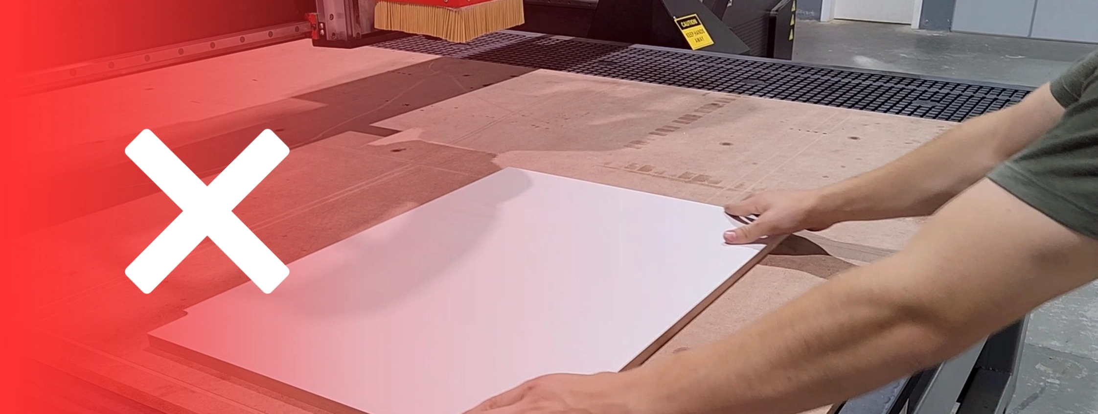 FIXAÇÃO DE MATERIAL ROUTER CNC - RAIZEN MACHINE